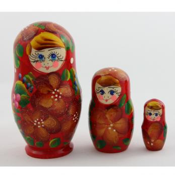 Матрешка 3кукольная МатХ-003б