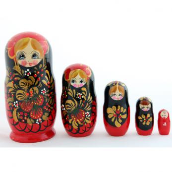 Матрешка 5кукольная МатХ-005б1