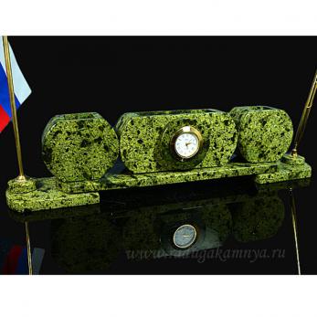1310271 мс Письм.приб.змеевик с часами 40*8*9 2000
