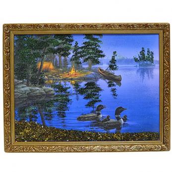 218931 г Картина из камня 34,5*44,5см 950г