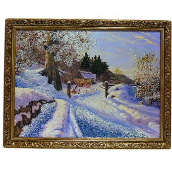218933 г Картина из камня 34,5*44,5см 950г