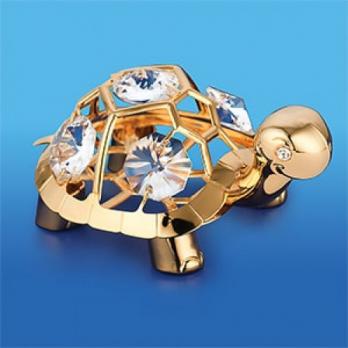 U-4709/G Черепаха с хрусталиками 7*5*3см