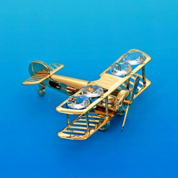 U-4913/G Аэроплан с хрусталиками 4см