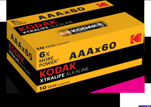 Бат.KODAK МAX LR03-10 XTRALIFE color box
