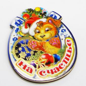Магнит новогодний однослойный НГ18-М1-А5
