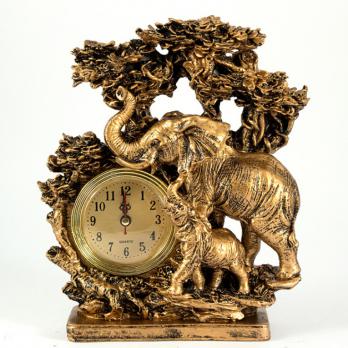 59380 Часы настольные Слоны 20*7*24см