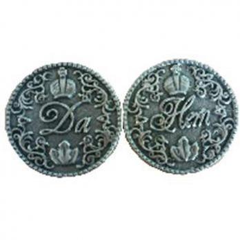 20026 Монета Данет с короной олово