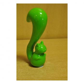 314-3 Ручка-игрушка Белочка зеленая