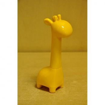 315-4 Ручка-игрушка Жираф желтая