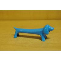 319-2 Ручка-игрушка Собачка синяя