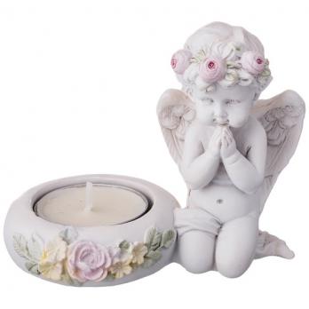 390-1151 Подсвечник Коллекция Amore 10,5*6,5*8,5см