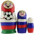 MА03futbbal Матрешка 3места Футболист