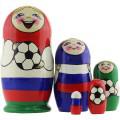 MА0503futbbal Матрешка 5мест Футболист