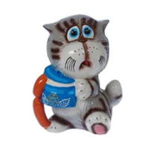 1316952 Копилка Кот-Воришка глянец 15 см