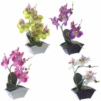 265684 Цветочная композиция Орхидея 11*6*22,5 см 4