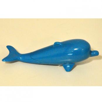 313-2 Ручка-игрушка Дельфин (син)