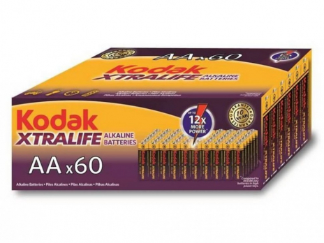 Бат.KODAK LR6-60 4S спайка  colour box (60)