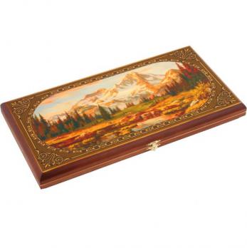 Нарды большие Горы 600*300*35см