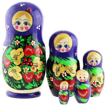 MS0503kypI-05 Матрёшка 5м фартук клубн. фиолетовая