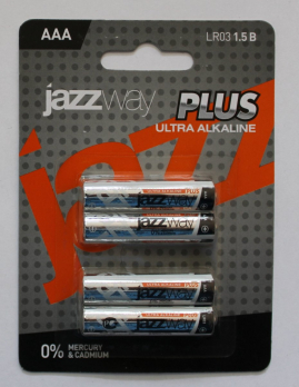 Бат.JAZZway Ultra Plus LR3 4 BL