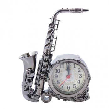 К5778 Часы-будильник Саксофон 18,5*14*4,5 см