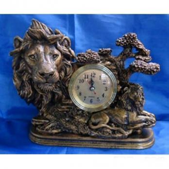 MML16136  Часы со львами 24*9*20 см