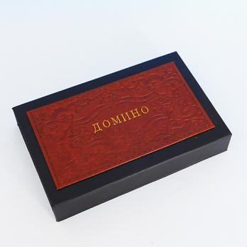 YW-00378 Домино, дерево/пластик  20*12см