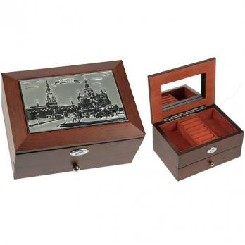 39934 Шкатулка ювелирная "MORETTO" 18*13*10см