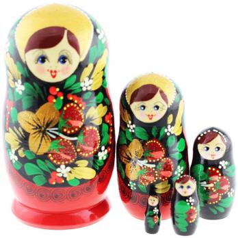 MS0503vugo-02 Матрешка 5мест ягоды