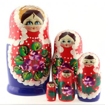 MS0504a-sokN-02 Матрешка 5 мест 18см