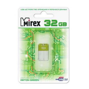 Флэш-диск Mirex 32Gb ARTON Green (10/50/5000)