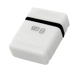 Флэш-диск QUMO 08 Gb Nano White (1000)