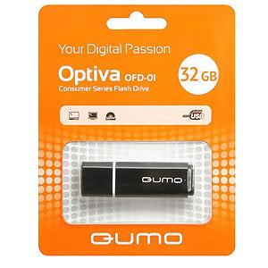 Флэш-диск QUMO 32 Gb Optiva-01 Black (1000)