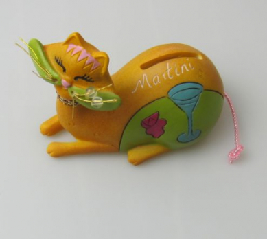 CW021 Копилка кошка 