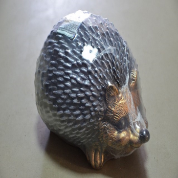 копилка еж бронза (морда)