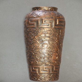ваза напольная арго барашки бронза