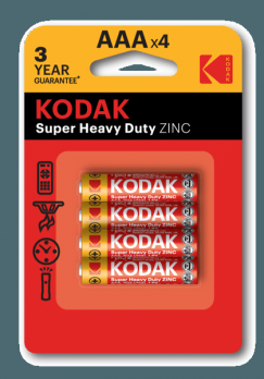 Бат.Kodak R03-4BL EXTRA HEAVY DUTY