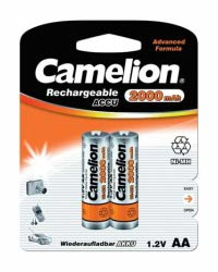 Бат.CAMELION HR6-2BL (2000 mAh) аккум.