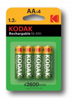 Элемент питания  Kodak HR6-4BL 2600mAh  [KAAHR-4]