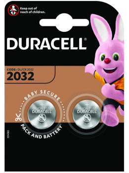 Батарейки  Duracell DL/CR2032-2BL