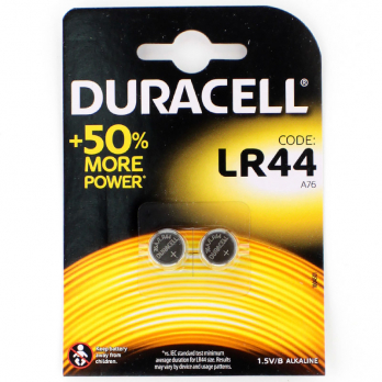 Элемент питания Duracell NEW LR44-2BL