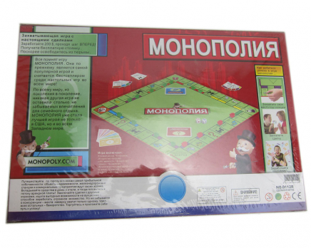 Настольная игра Монополия Зеленое поле