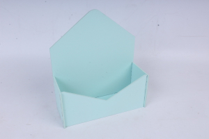 ПУ302-02-4141Подарочная упаковка-конверт малый (18*6,6*20,5) МДФ 3мм, окрашен., Тиффани пастель