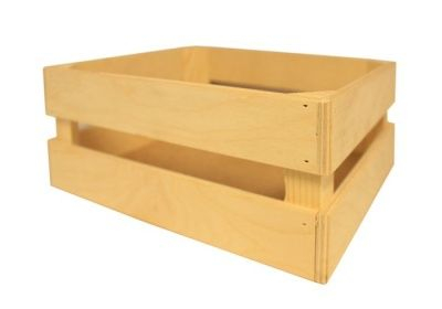Я04-00-0000 Ящик (22,5*19*10) Дерево, МДФ 3мм, неокраш., 1 шт.				