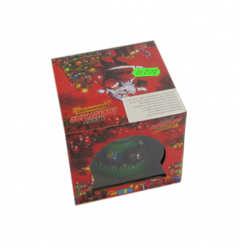 К20210 Декоративная фигурка в шаре H9 W6,5(4 вида) с подсветкой