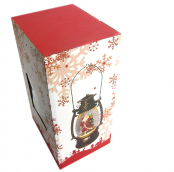К20351 Фонарь новогодний USB+музыка 25*14*11 см(12)