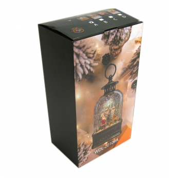 К20380 Фонарь новогодний USB+музыка 25*12*6 см(12)