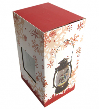 К20377 Фонарь новогодний USB+музыка 25*14*11 см(12)