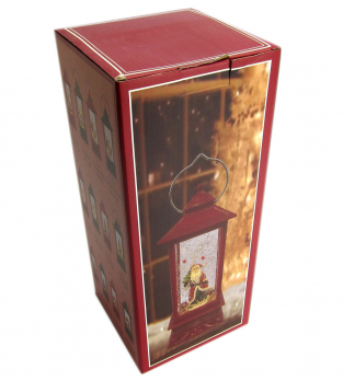 К20375 Фонарь новогодний USB+музыка 25*14*11 см(12)