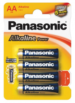 Элемент питания Panasonic LR6  Alkaline  Power BL*4 (CDS)	